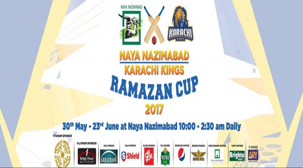 Naya Nazimabad Karachi Kings Ramadan Cup 2017 starts