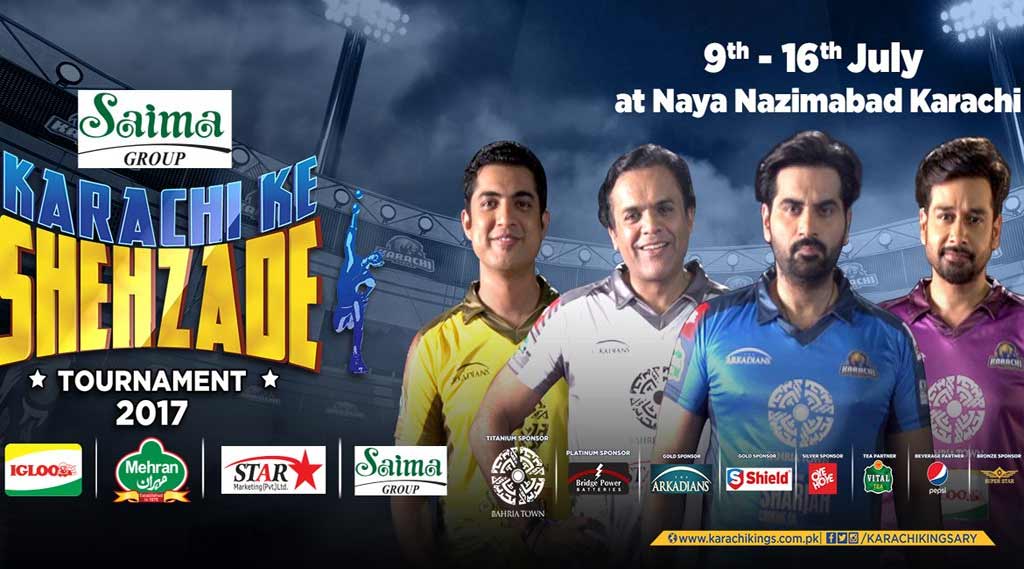Karachi Kings brings Saima Group Karachi Ke Shehzade Tournament 2017