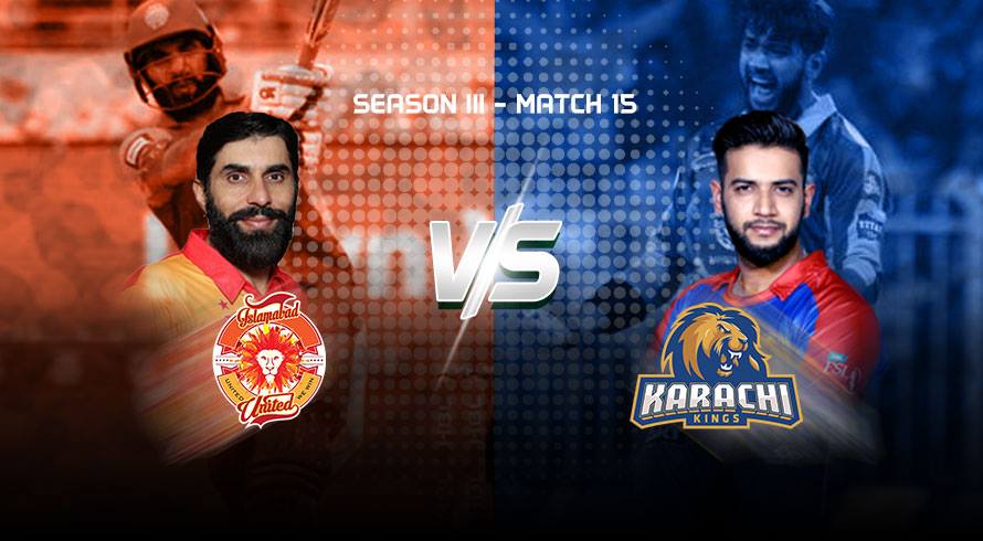 Karachi Kings vs Islamabad United