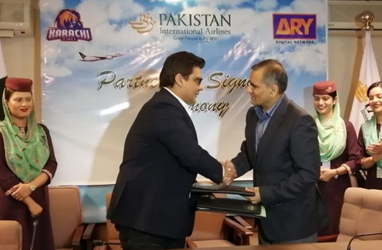 PIA joins Karachi Kings as official Airline partner