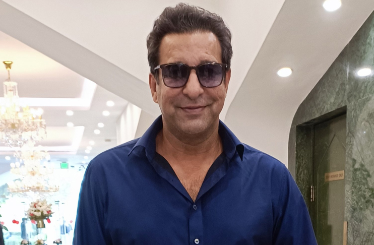 President Wasim Akram joins Karachi Kings camp for PSL 8