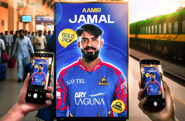 Aamir Jamal picked by Karachi Kings in Gold category