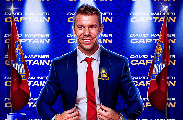 Karachi Kings Appoint David Warner as Captain for HBL Pakistan Super League Season 10